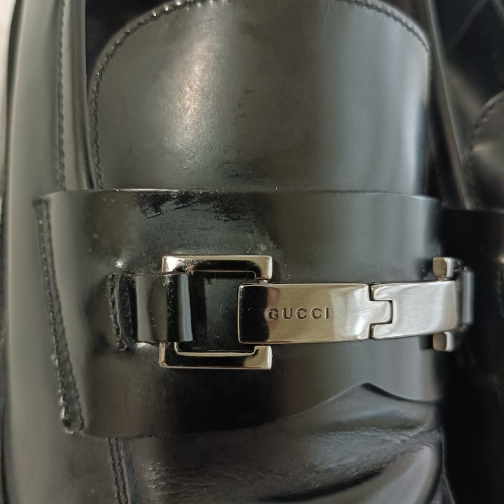 Gucci men's iconic horsebit Loafers size 9.5D - Picture 3 of 16